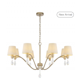 TELBIX-MALVERN 8 LIGHT PENDANT